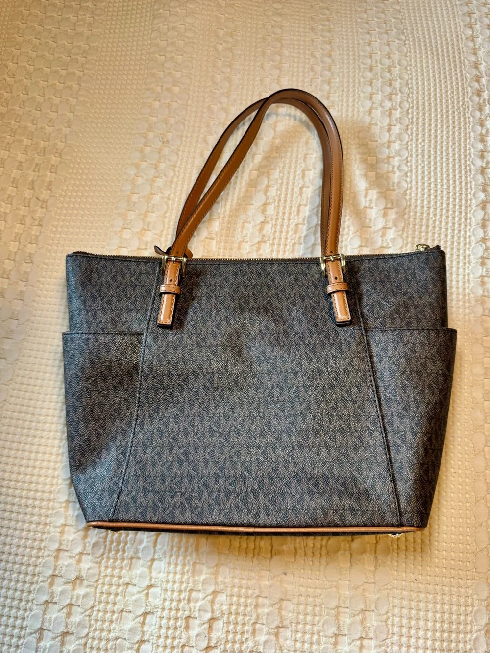 Michael Kors Jet Set East West Logo Tote